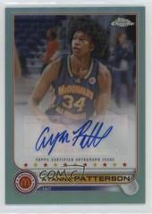 Ayanna Patterson [Aqua] #CA-AP Basketball Cards 2022 Topps Chrome McDonald's All-American Autographs Prices