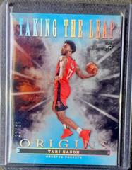 Tari Eason [Turqoise] #14 Basketball Cards 2022 Panini Origins Taking the Leap Prices