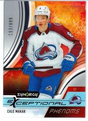 Cale Makar #EP-CM Hockey Cards 2021 Upper Deck Synergy Exceptional Phenoms Prices