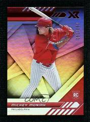 Mickey Moniak [Red] #6 Baseball Cards 2021 Panini Chronicles XR Prices