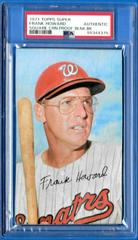Frank Howard [Square Corner Proof Blank Back] Baseball Cards 1971 Topps Super Prices