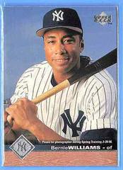 Bernie Williams #124 Baseball Cards 1997 Upper Deck Prices