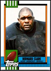 Bernard Clark #117T Football Cards 1990 Topps Traded Prices