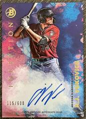 A. J. Vukovich #PA-AVH Baseball Cards 2021 Bowman Inception Autographs Prices