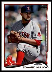 Edward Mujica #US-161 Baseball Cards 2014 Topps Update Prices