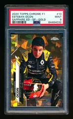 Esteban Ocon [Sapphire SP Variation Gold] #10 Racing Cards 2020 Topps Chrome Formula 1 Prices