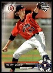 Forrest Whitley [Turkey] #TH-FW Baseball Cards 2017 Topps Holiday Bowman Prices