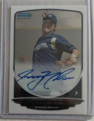 Jimmy Nelson #BCAJN Baseball Cards 2013 Bowman Chrome Prospect Autograph Prices