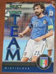 Andrea Pirlo [Blue Prizm] #9 Soccer Cards 2015 Panini Select Ultimate Team Prices
