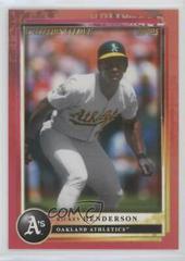 Rickey Henderson [Red] #60 Baseball Cards 2022 Topps X Aaron Judge Prices