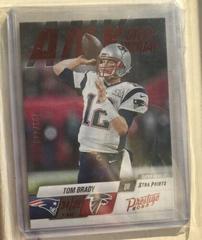 Tom Brady [Red] Football Cards 2022 Panini Prestige Any Given Sunday Prices