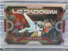 Fred Warner [Mojo] #LD-18 Football Cards 2023 Panini Prizm Lockdown Prices