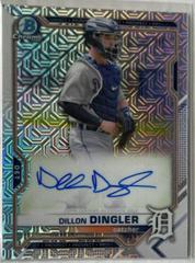Dillon Dingler #BCMA-DDI Baseball Cards 2021 Bowman Chrome Mega Box Mojo Autographs Prices