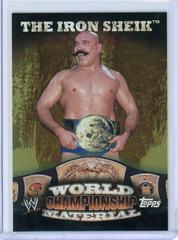 The Iron Sheik #W24 Wrestling Cards 2010 Topps WWE World Championship Material Prices