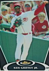 Ken Griffey Jr. [Black Refractor] #18 Baseball Cards 2008 Finest Prices