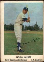 Norm Larker Baseball Cards 1960 Bell Brand Dodgers Prices