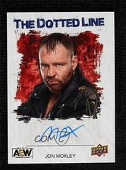 Jon Moxley Wrestling Cards 2021 Upper Deck AEW The Dotted Line Autographs Prices