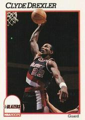 Clyde Drexler Basketball Cards 1991 Hoops Prices