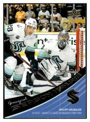 Philipp Grubauer [Gold] #28 Hockey Cards 2021 Upper Deck Seattle Kraken Prices