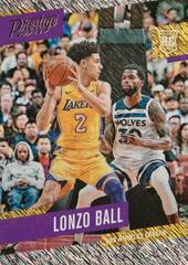 Lonzo Ball [Rain] Basketball Cards 2017 Panini Prestige Prices