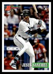 Jesus Sanchez #15 Baseball Cards 2021 Bowman Heritage Prices