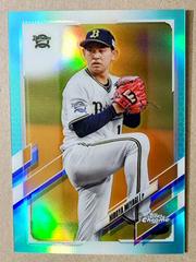 Hiroya Miyagi [Aqua] Baseball Cards 2021 Topps Chrome NPB Nippon Professional Prices