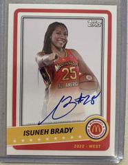 Isuneh Brady #PA-IB Basketball Cards 2022 Topps Chrome McDonald's All-American Paper Autographs Prices