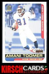 Amani Toomer [Holo Gold] #160 Football Cards 2000 Pacific Paramount Prices