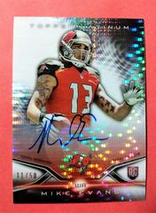 Mike Evans [Pulsar Refractor] #52 Football Cards 2014 Topps Platinum Rookie Autograph Prices