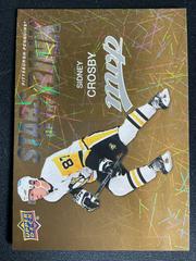 Sidney Crosby [Gold] #SS-23 Hockey Cards 2023 Upper Deck MVP Stars of the Rink Prices
