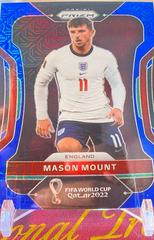 Mason Mount [Blue Mojo] Soccer Cards 2022 Panini Prizm World Cup Prices