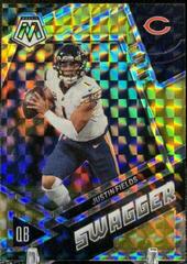 Justin Fields [Gold] #SS-JF Football Cards 2023 Panini Mosaic Swagger Prices