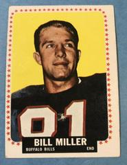 Bill Miller #32 Football Cards 1964 Topps Prices