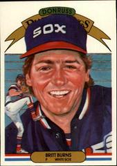 Britt Burns #23 Baseball Cards 1983 Donruss Prices