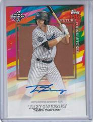 Trey Sweeney #FC-TSY Baseball Cards 2022 Topps Pro Debut Future Cornerstones Autographs Prices