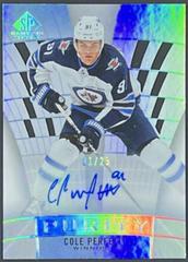 Cole Perfetti [Autograph] Hockey Cards 2021 SP Game Used Purity Prices