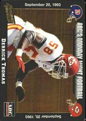 Derrick Thomas #12 Football Cards 1993 Action Packed Monday Night Football Prices