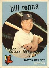 Bill Renna #72 Baseball Cards 1959 Topps Prices