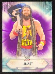 Elias [Purple] Wrestling Cards 2021 Topps WWE Prices