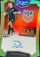 Bobby Wood [Green] #S-BW Soccer Cards 2016 Panini Select Signatures Prices