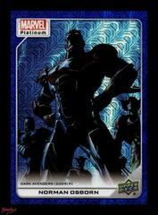 Norman Osborn [Blue Traxx] #110 Marvel 2023 Upper Deck Platinum Prices