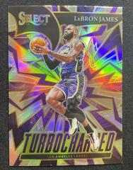 LeBron James [Silver Prizm] Basketball Cards 2021 Panini Select Turbo Charged Prices