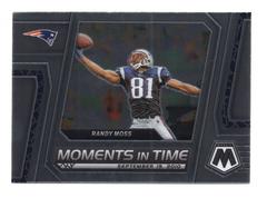 Randy Moss #MT-17 Football Cards 2023 Panini Mosaic Moments in Time Prices