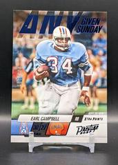 Earl Campbell [Blue] #13 Football Cards 2022 Panini Prestige Any Given Sunday Prices