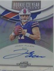 Josh Allen [Silver] Football Cards 2018 Panini Contenders Rookie of the Year Prices