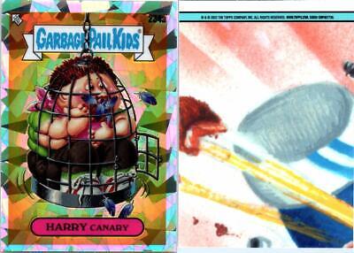 HARRY Canary [Atomic] #234a 2023 Garbage Pail Kids Chrome