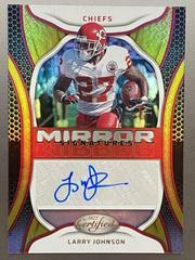 Larry Johnson [Gold] #MS-LJO Football Cards 2022 Panini Certified Mirror Signatures Prices