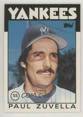 Paul Zuvella #131T Baseball Cards 1986 Topps Traded Prices