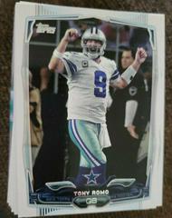 Tony Romo Football Cards 2014 Topps Prices