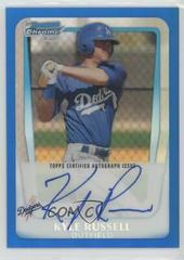 Kyle Russell [Red Refractor Autograph] #BCP105 Baseball Cards 2011 Bowman Chrome Prospects Prices